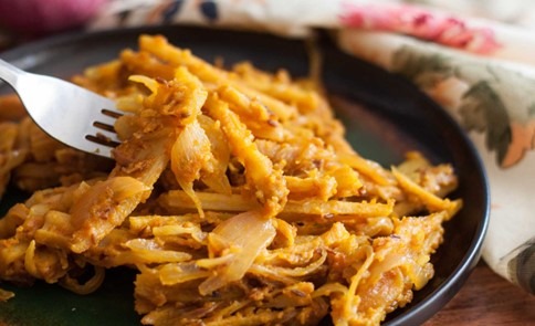 Himachali Bhey Recipe – Stir Fried Lotus Stem (Archana’s Kitchen)