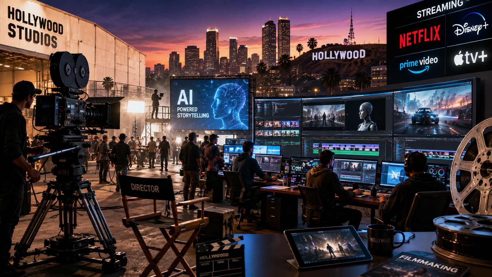 Hollywood Studios Accelerate AI Adoption and Global Streaming Expansion in 2026