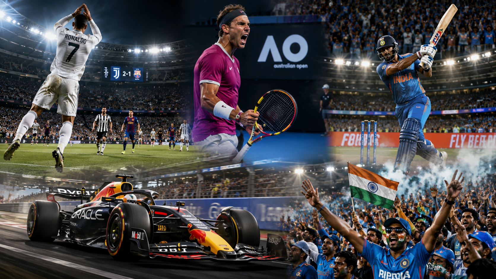 Global Sports Roundup: Football, Tennis, Formula 1, and Cricket Headlines to Watch This Weekend