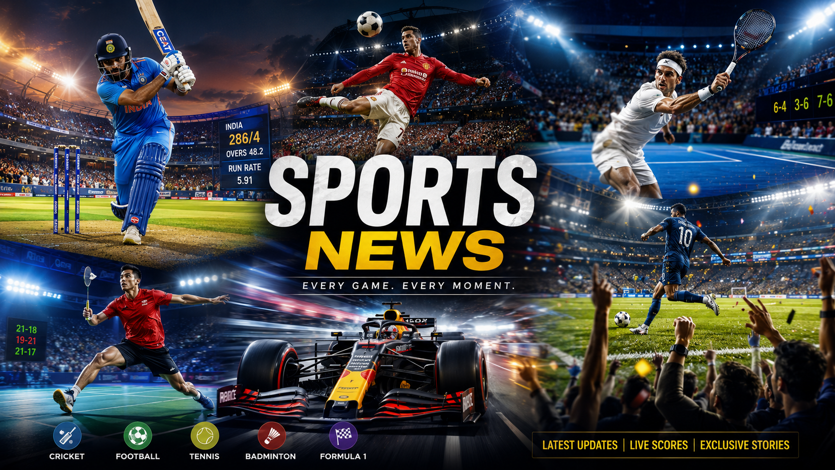 India’s Sports Landscape Expands Beyond Cricket as Football and Tennis Gain Popularity in 2026