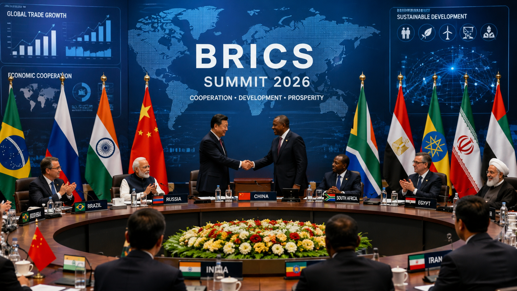 BRICS Leaders Push for Stronger Economic Cooperation Ahead of 2026 Summit as Global Trade Challenges Intensify