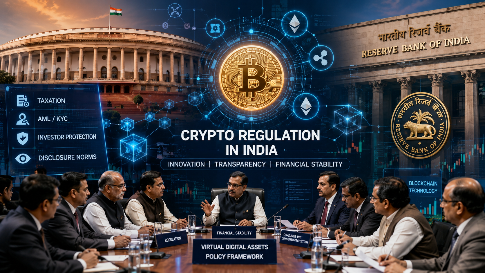 Parliamentary Panel to Review India’s Crypto Regulations as RBI and ICAI Present Roadmap for Virtual Digital Assets