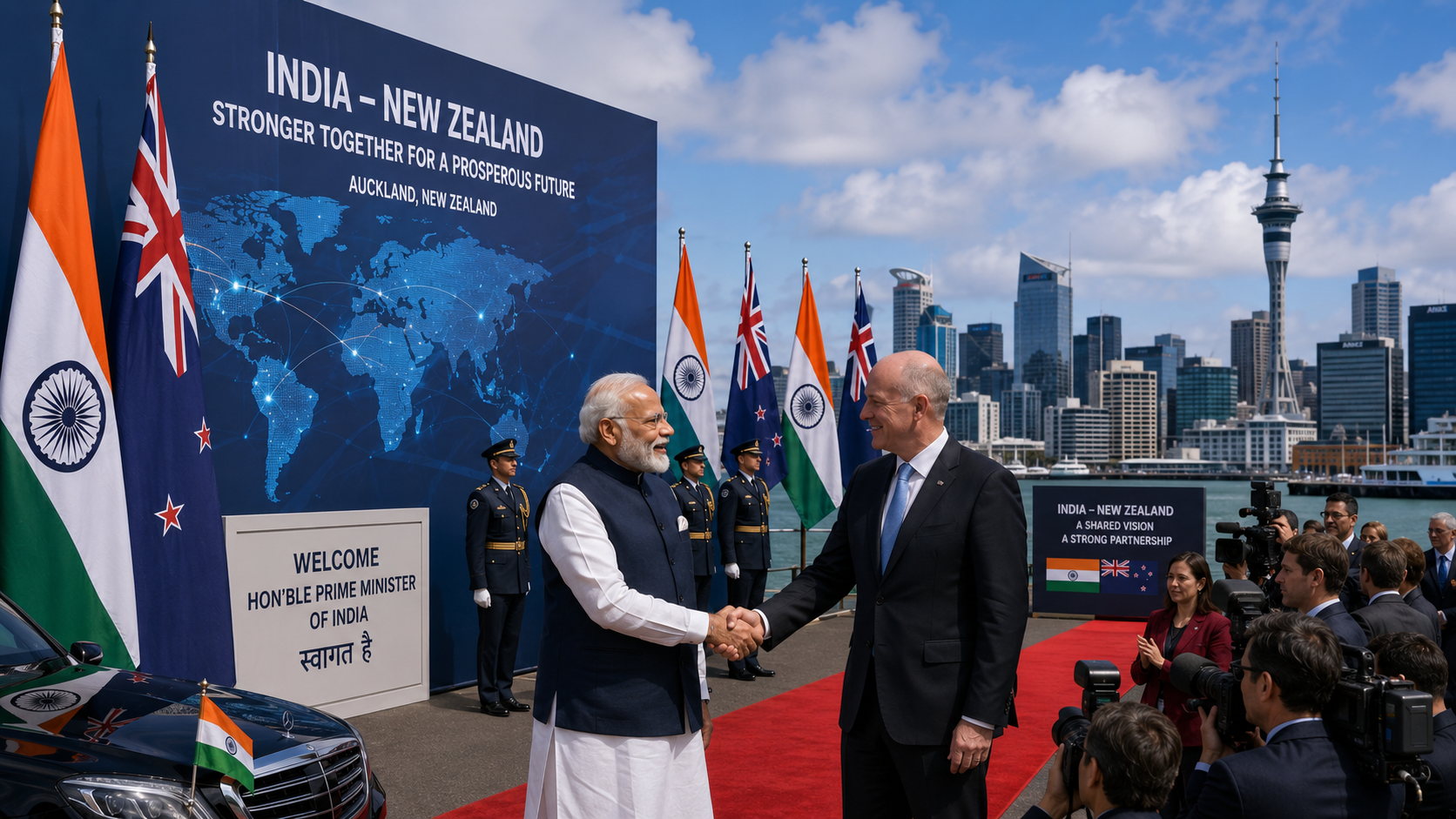 PM Narendra Modi to Make Historic First Official Visit to New Zealand in 40 Years Next Week