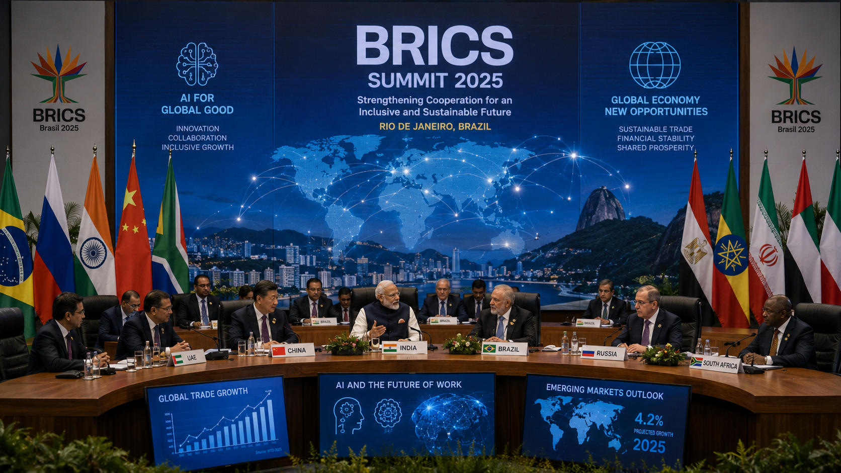 BRICS Leaders Prepare for 2026 Summit in Brazil as Trade, AI, and Global Governance Top Agenda