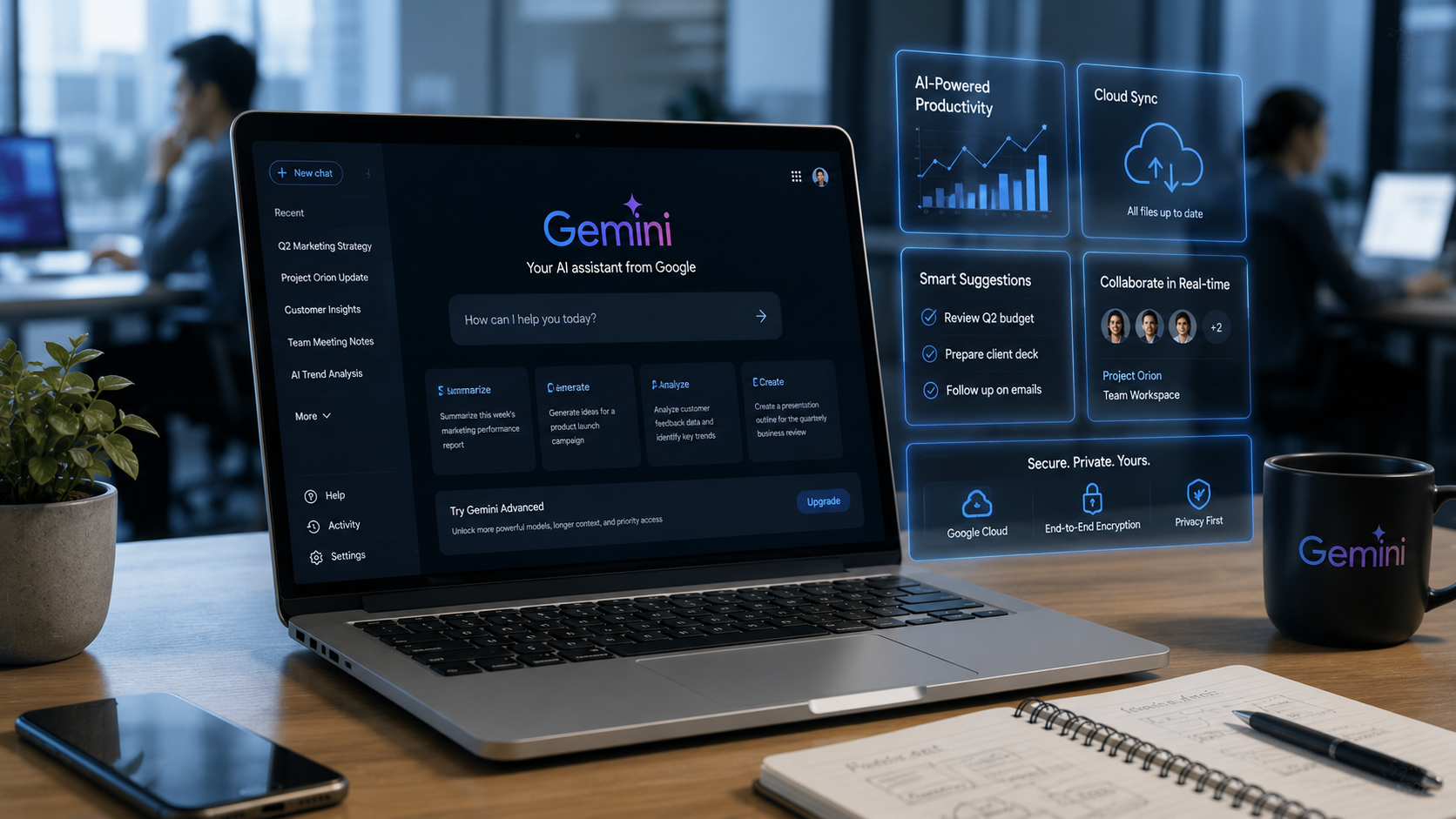 Google Gemini AI Expands Workspace Capabilities With Advanced Productivity and Collaboration Features