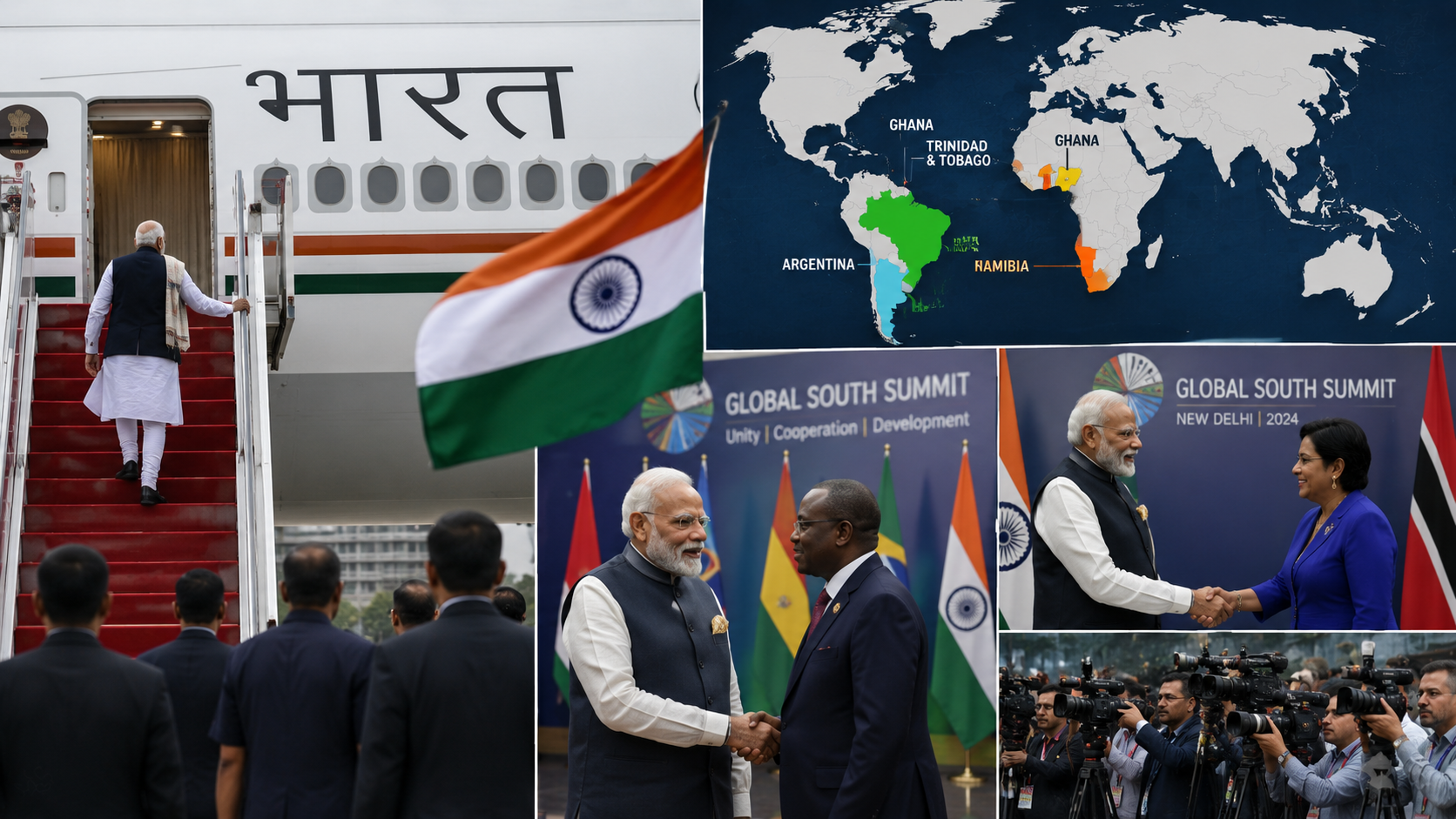 PM Narendra Modi Begins Five-Nation Tour to Strengthen India’s Strategic and Economic Partnerships