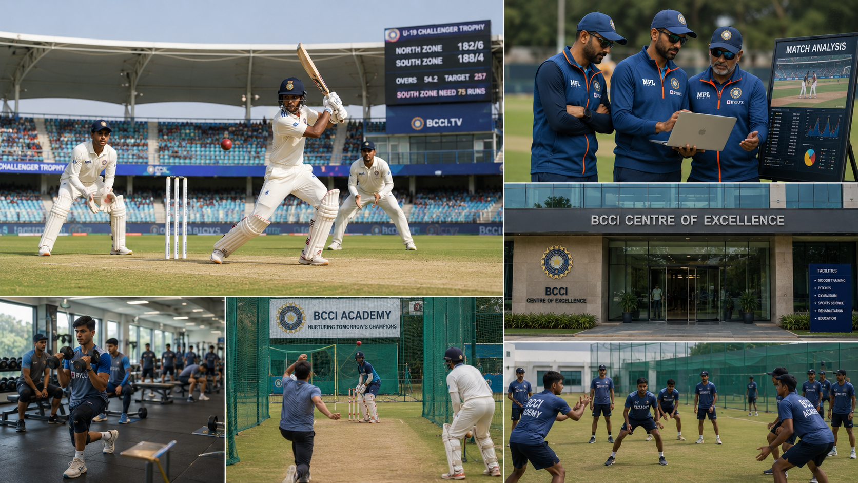 BCCI Launches Emerging Men’s Red-Ball Tournament to Build India’s Next Generation of Test Cricketers