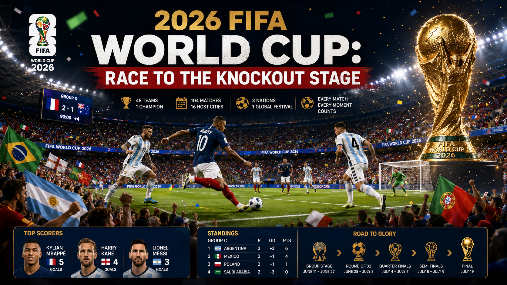 2026 FIFA World Cup Reaches Crucial Stage as Teams Battle for Knockout Qualification