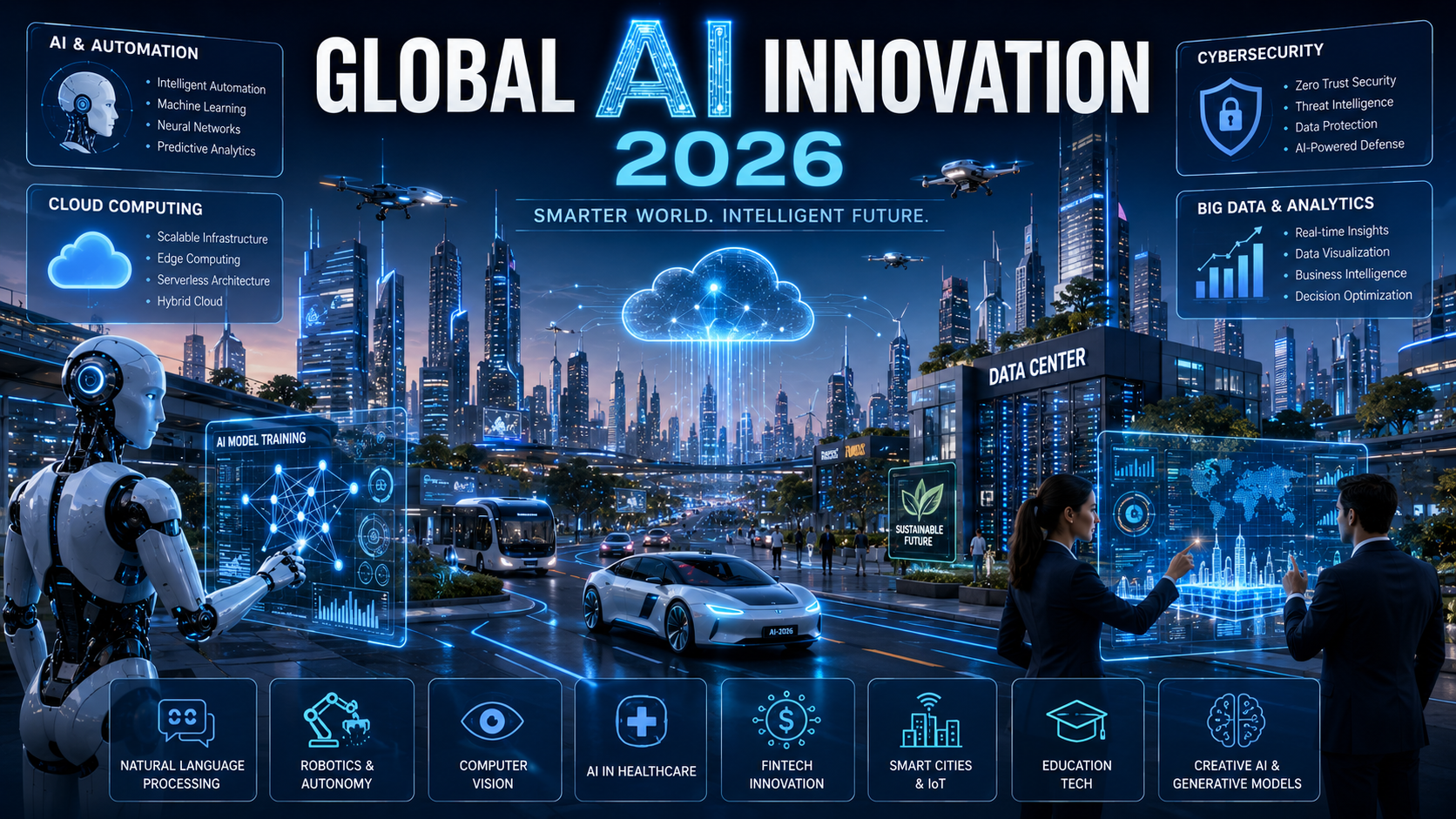 Global AI Innovation Accelerates as Businesses Increase Investment in Next-Generation Technologies