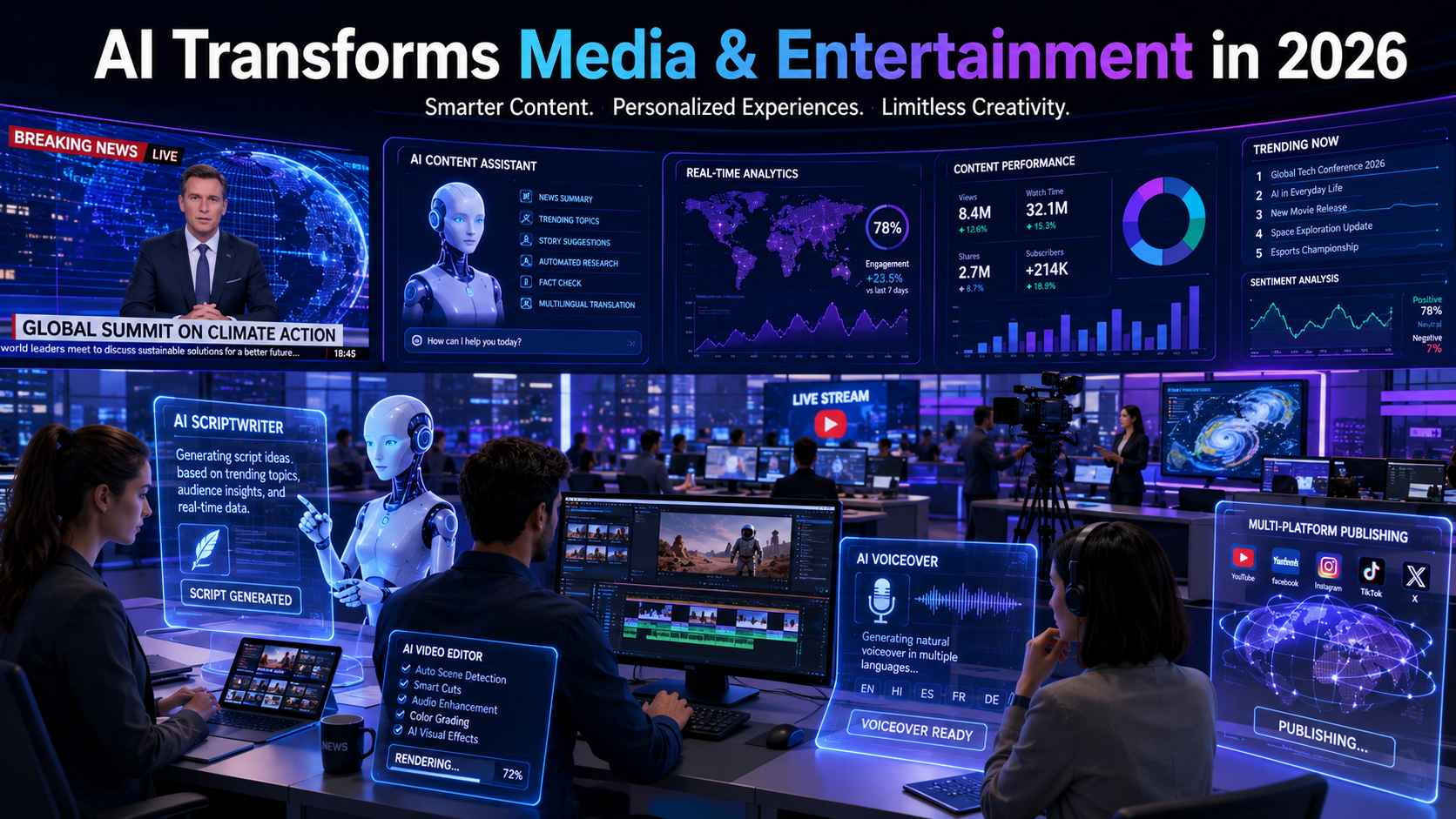 AI-Powered Media Platforms Are Transforming Digital Entertainment and Content Creation in 2026