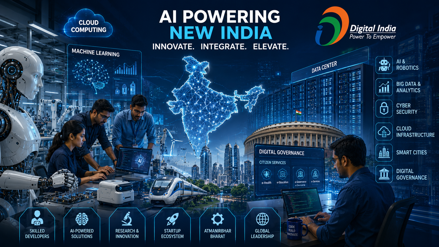 Government Reaffirms Vision to Make India a Global Hub for AI Applications and Innovation