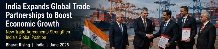 India Expands Global Trade Partnerships to Boost Economic Growth