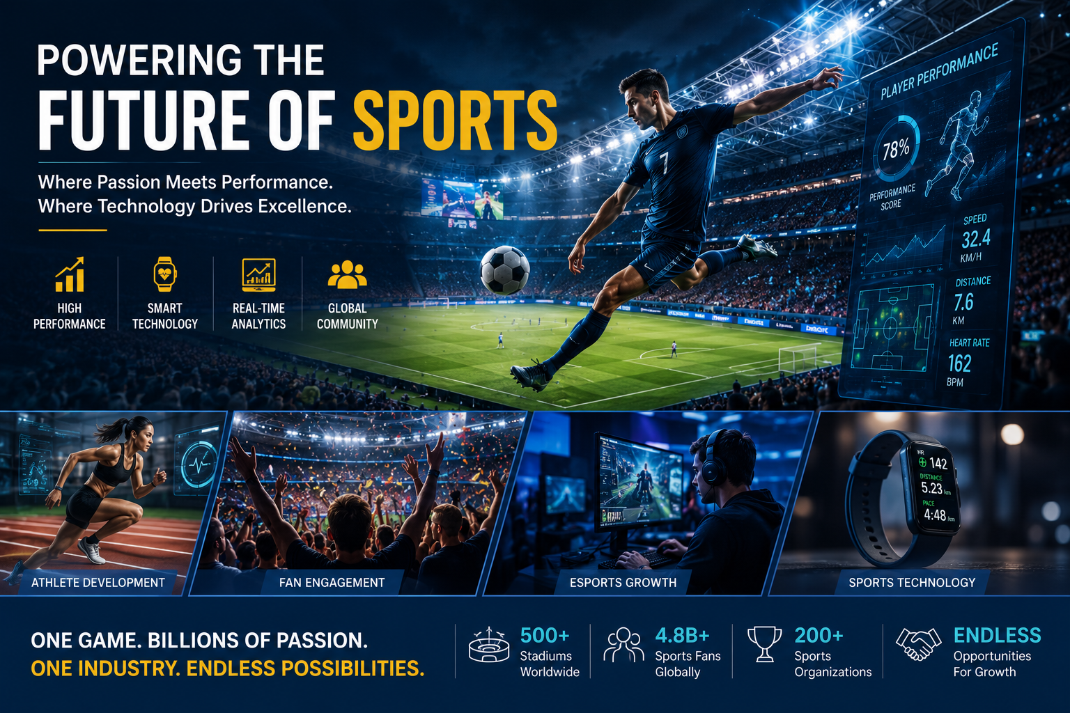 Global Sports Industry Continues Strong Growth Through Innovation
