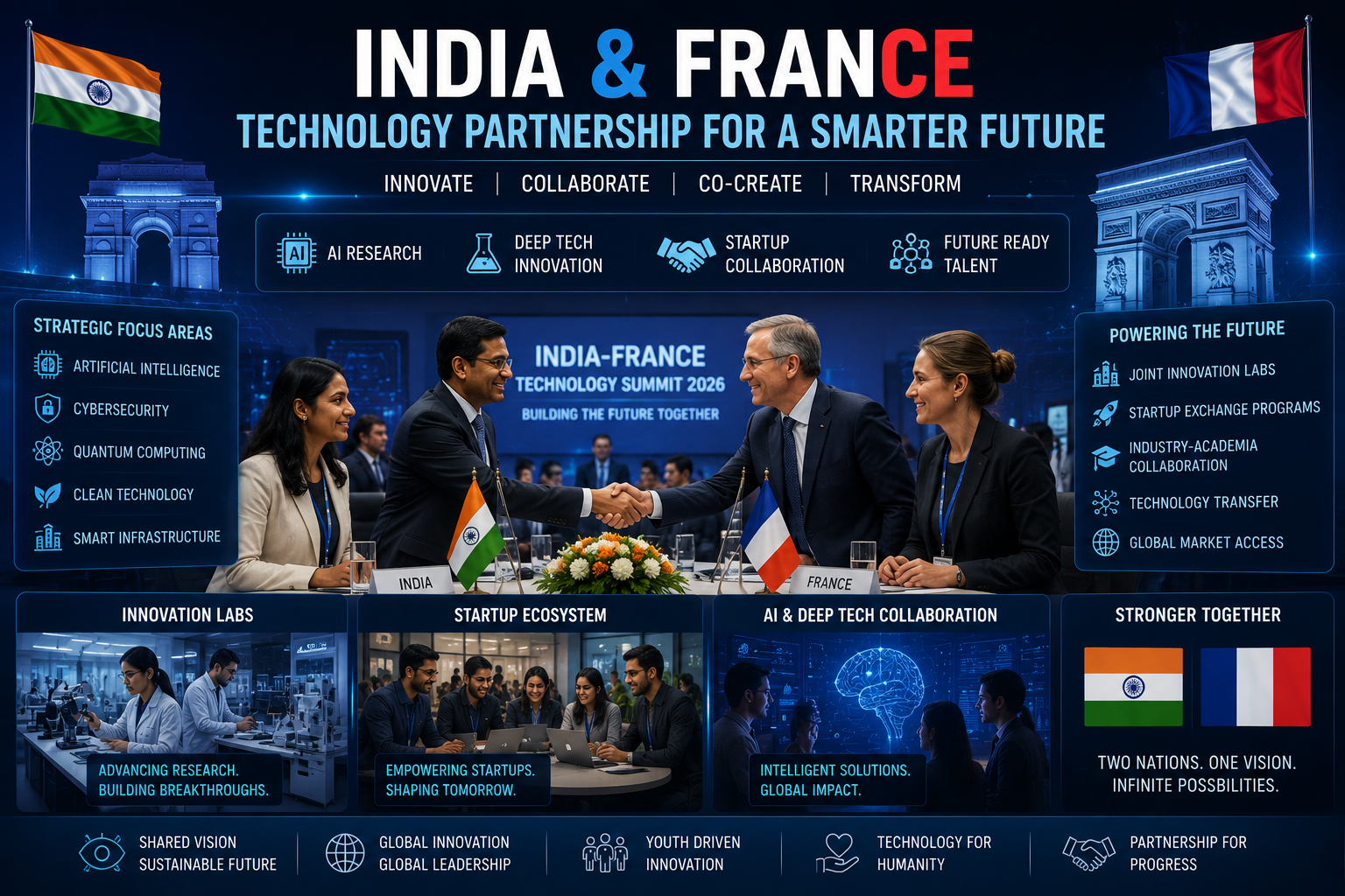 India-France Innovation Partnership Strengthens Deep-Tech Collaboration