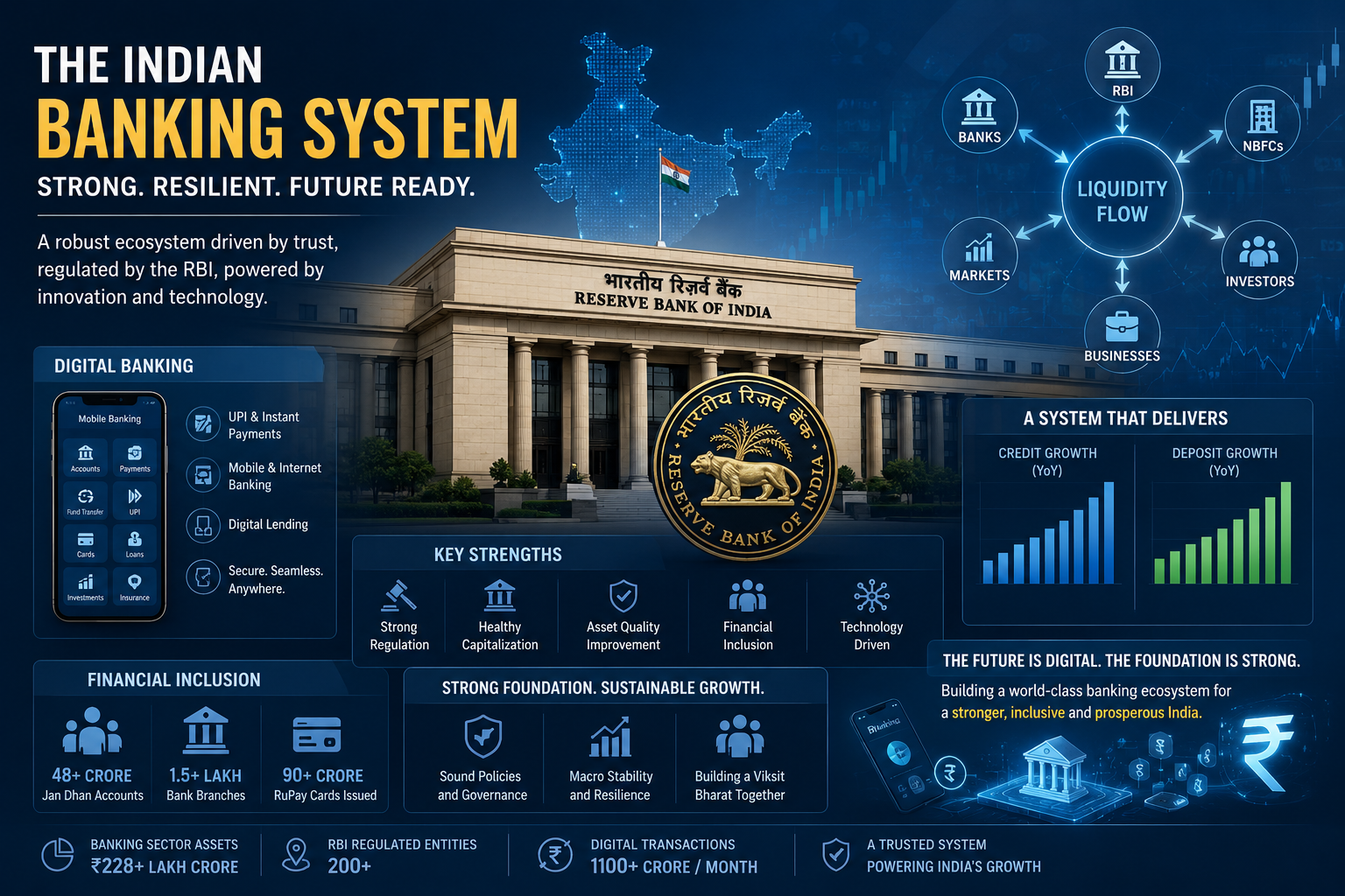 India’s Banking Liquidity Conditions Remain in Focus Amid Market Volatility