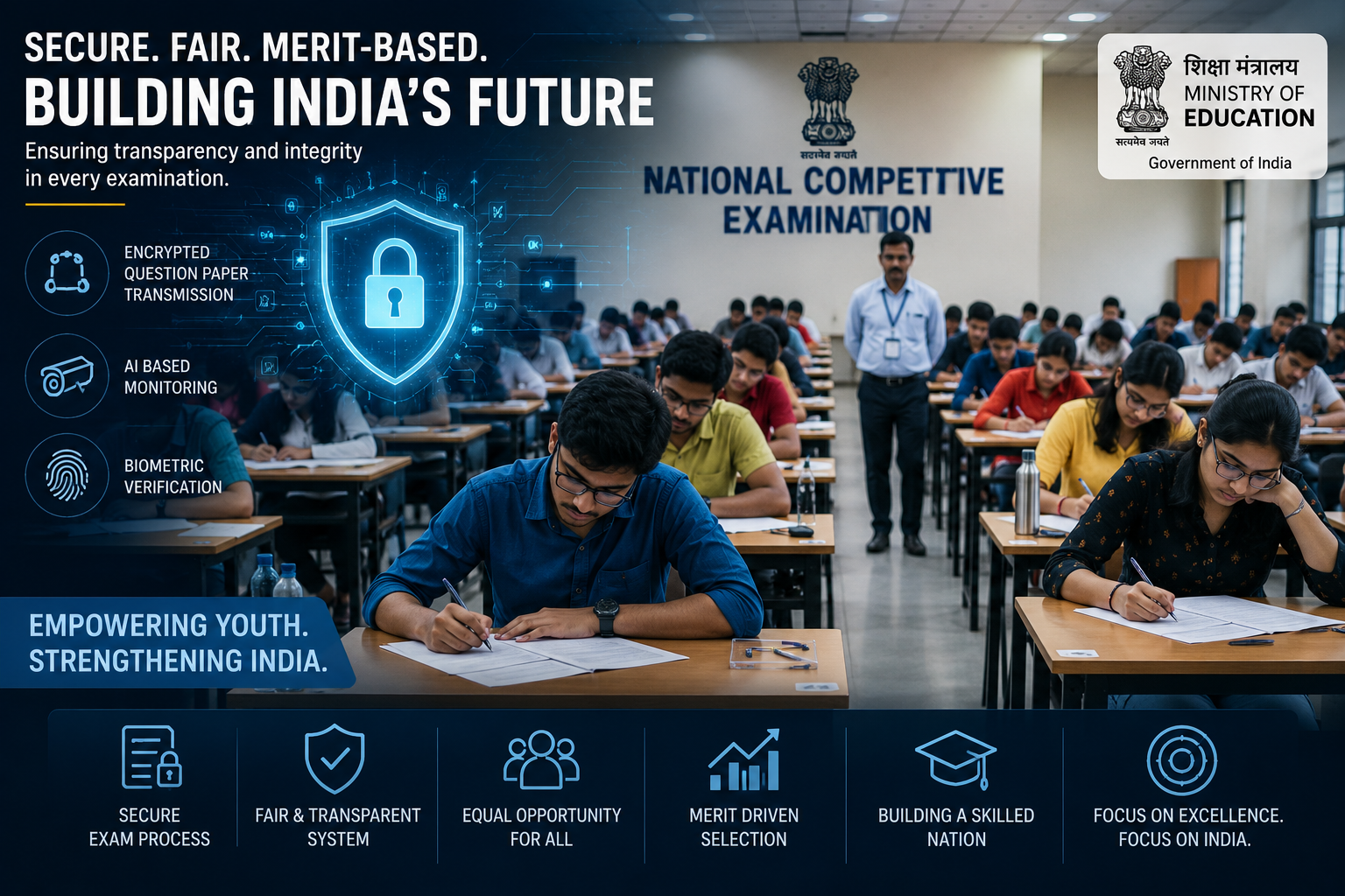 India Strengthens Exam Security Measures Ahead of NEET Retest