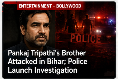 Pankaj Tripathi’s Brother Attacked in Bihar; Police Launch Investigation