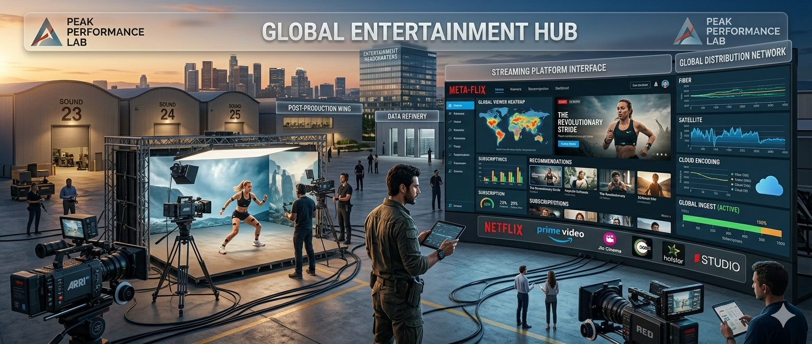 Hollywood Expands Through Streaming Platforms and Global Content Partnerships