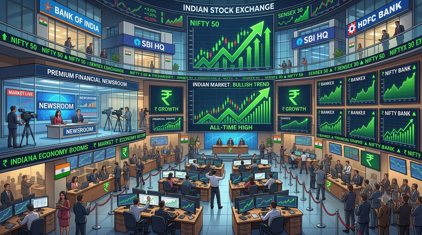 Foreign Investors Return to Indian Financial Stocks as Banking Sector Attracts Record Inflows