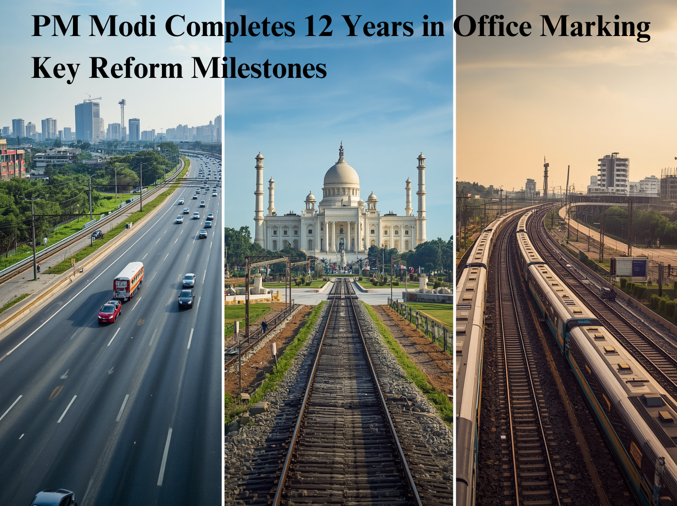 PM Modi Completes 12 Years in Office Marking Key Reform Milestones
