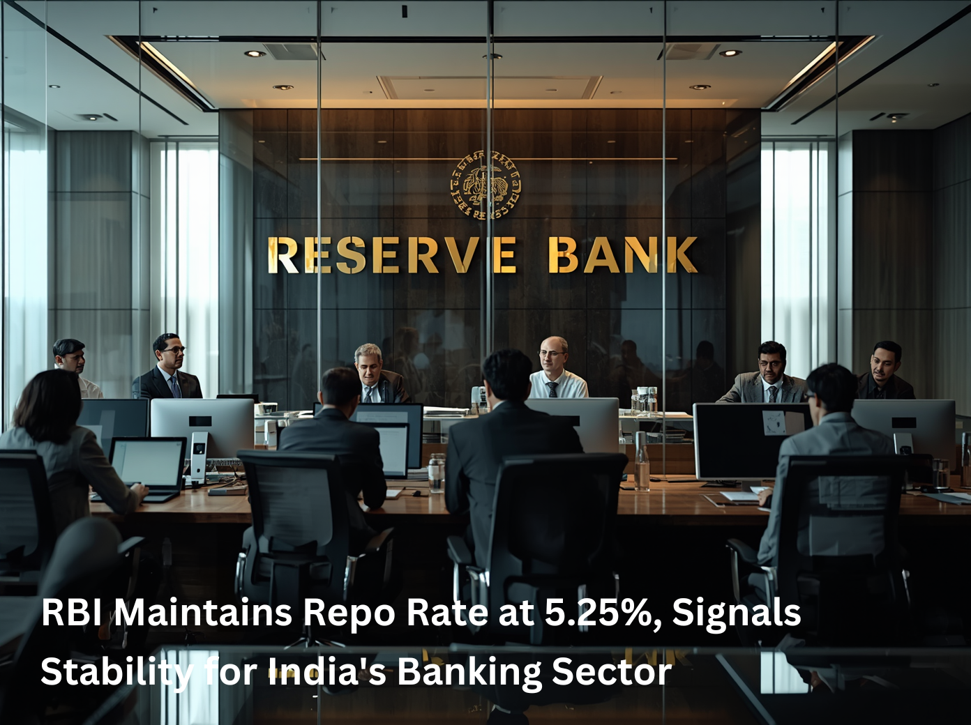 RBI Maintains Repo Rate at 5.25%, Signals Stability for India’s Banking Sector