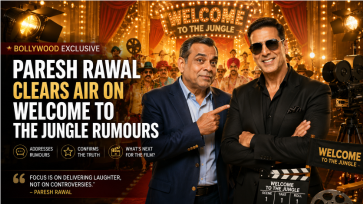 Paresh Rawal Clears the Air on ‘Welcome to the Jungle’ Rumours, Dismisses Fallout with Akshay Kumar