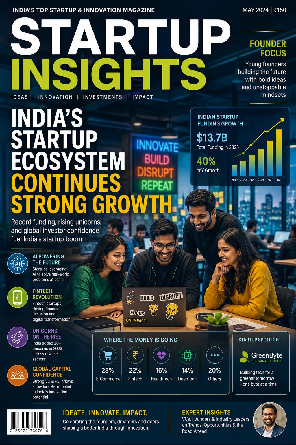 India’s Startup Ecosystem Continues Strong Growth as Innovation Expands