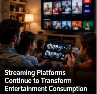 Streaming Platforms Continue to Transform Entertainment Consumption Worldwide